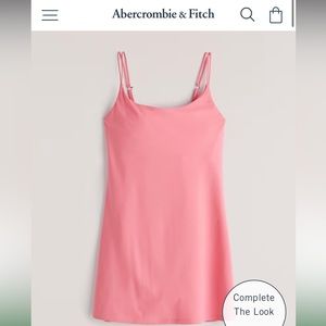 Abercrombie and Fitch pink/green Traveler Dress